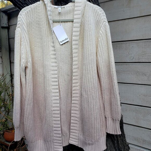 NWT Splendid Raya Ombre Hooded Cardigan - Picture 1 of 9